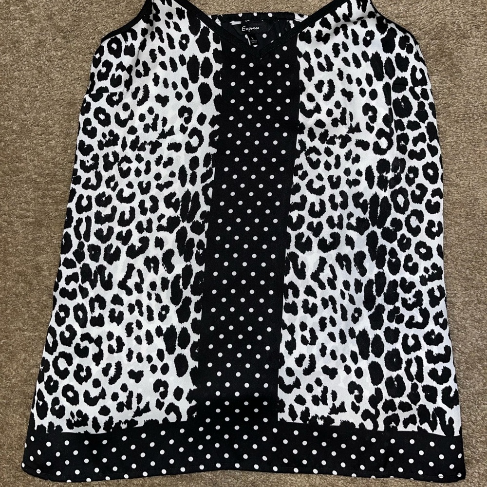 Express V-neck tank top
